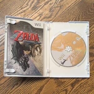 Nintendo Zelda: Twilight Princess - Gold Wii Disc